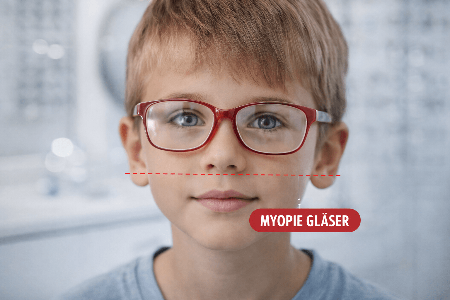 Myopie-Kontrolle Brillenglas